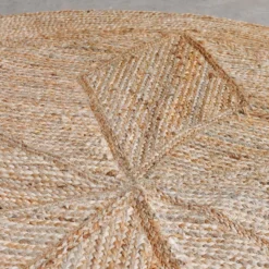 Nkuku Braided Hemp Patterned Rug