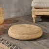 Nkuku Braided Hemp Pouf - Natural Soft Furnishings
