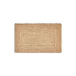 Nkuku Braided Hemp Rug - Natural