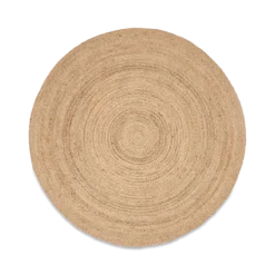 Nkuku Home Accessories Braided Hemp Rug - Round 11 Nkuku Home Accessories Braided Hemp Rug - Round