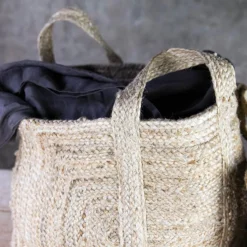 Nkuku Braided Hemp Storage Basket - Natural Soft Furnishings 10 Nkuku Braided Hemp Storage Basket - Natural Soft Furnishings