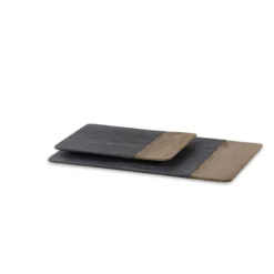 Nkuku Serveware Bwari Long Marble Board - Grey