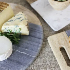 Nkuku Serveware Bwari Long Marble Board - Grey