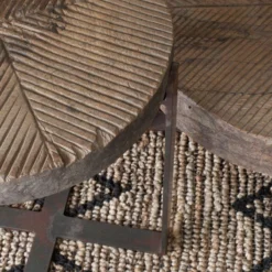 Nkuku Chakala Wooden Coffee Table Living Room