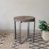 Nkuku Chakala Wooden Side Table Living Room