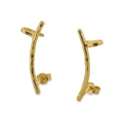Nkuku Jewellery Gifts Chandpara Ear Climber Pair