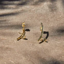 Nkuku Jewellery Gifts Chandpara Ear Climber Pair