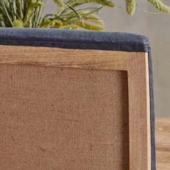 Nkuku Chapora Linen Dining Chairs - Charcoal (Set Of 2) Kitchen & Dining Room 12 Nkuku Chapora Linen Dining Chairs - Charcoal (Set Of 2) Kitchen & Dining Room