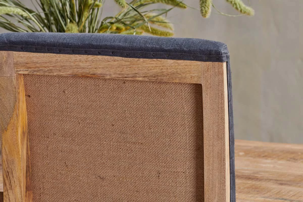 Nkuku Chapora Linen Dining Chairs - Charcoal (Set Of 2) Kitchen & Dining Room 6 Nkuku Chapora Linen Dining Chairs - Charcoal (Set Of 2) Kitchen & Dining Room