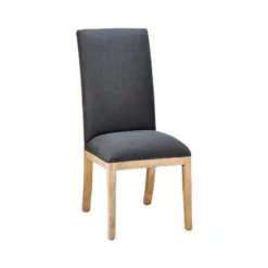 Nkuku Chapora Linen Dining Chairs - Charcoal (Set Of 2) Kitchen & Dining Room 14 Nkuku Chapora Linen Dining Chairs - Charcoal (Set Of 2) Kitchen & Dining Room