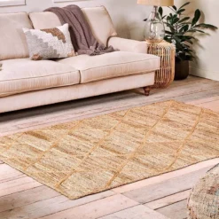 Nkuku Chaprala Braided Hemp Rug