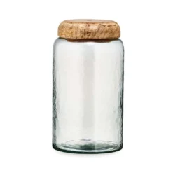 Nkuku Charal Storage Jar - Clear