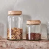 Nkuku Charal Storage Jar - Clear