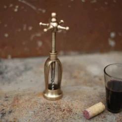 Nkuku Chiri Vintage Gold Corkscrew Table Accessories