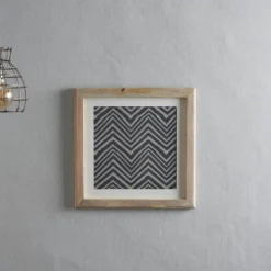 Nkuku Dabu Block Printed Herringbone