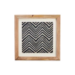 Nkuku Dabu Block Printed Herringbone