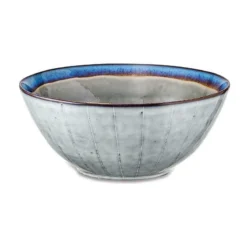 Nkuku Sale Dakara Ceramic Serving Bowl - Grey
