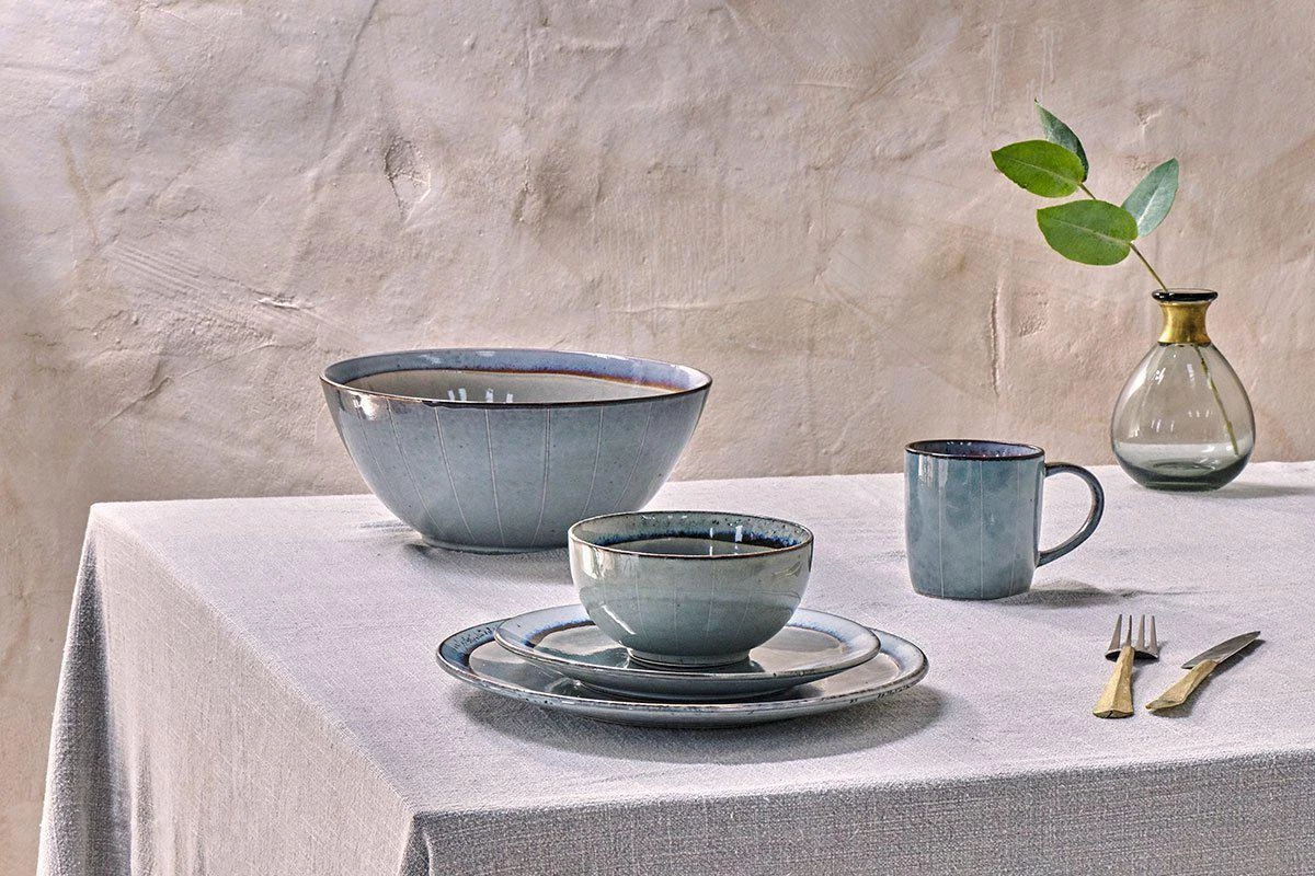 Nkuku Sale Dakara Ceramic Serving Bowl - Grey