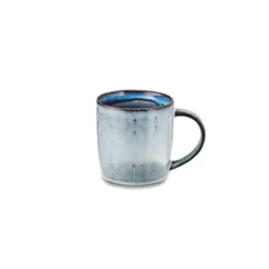 Nkuku Dakara Ceramic Serving Bowl - Navy