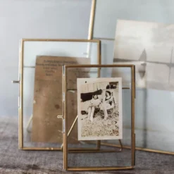 Nkuku Danta Antique Brass Frame