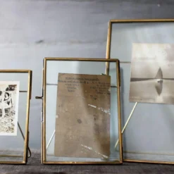 Nkuku Danta Antique Brass Frame