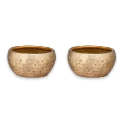 Nkuku Darani Tealights - Antique Brass (Set Of 2) New Arrivals