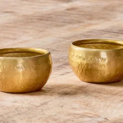 Nkuku Darani Tealights - Antique Brass (Set Of 2) New Arrivals