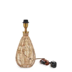 Nkuku New Arrivals Darma Wicker Lamp - Small Tall