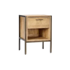 Nkuku Dasai Mango Wood Bedside Table