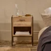 Nkuku Dasai Mango Wood Bedside Table