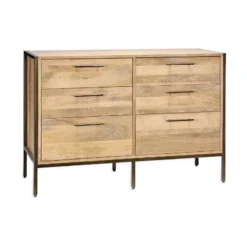Nkuku Living Room Dasai Mango Wood Chest Of Drawers