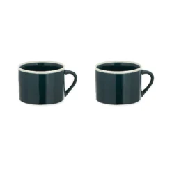 Nkuku Datia Large Mug - Dark Teal (Set Of 2)