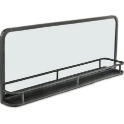Nkuku Demsa Mirror With Shelf Home Accessories