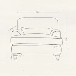 Nkuku Living Room Deni Armchair