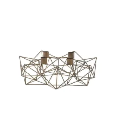 Nkuku Derwala Geometric Candle Holder