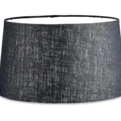 Nkuku Dia Jute Lampshade - Ink Living Room