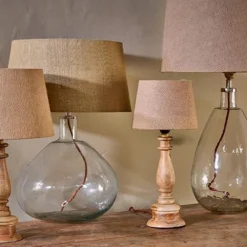 Nkuku Living Room Dia Jute Lampshade - Natural