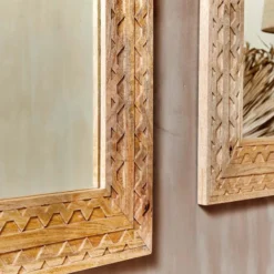 Nkuku Dudi Mango Wood Mirror