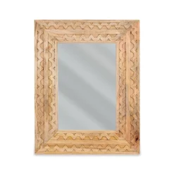 Nkuku Dudi Mango Wood Mirror