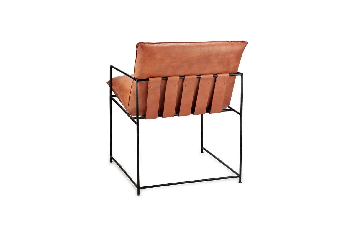 Nkuku Durium Leather Lounger - Aged Tan 10 Nkuku Durium Leather Lounger - Aged Tan