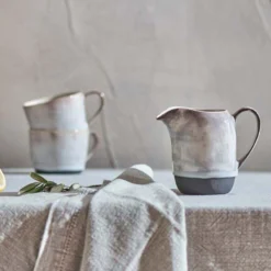 Nkuku Edo Jug - Slate Tableware