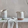 Nkuku Tableware Edo Jug - Terracotta