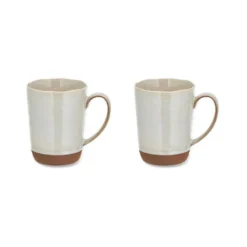 Nkuku Tableware Edo Large Mug - Terracotta (Set Of 2)
