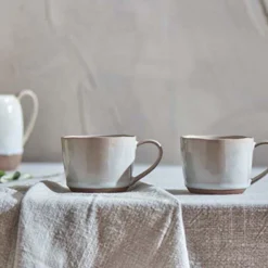 Nkuku Edo Small Mug - Terracotta (Set Of 2)