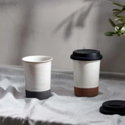 Nkuku Tableware Edo Travel Mug - Slate
