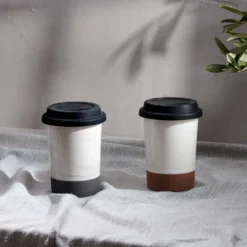 Nkuku Tableware Edo Travel Mug - Terracotta