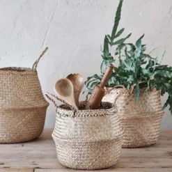 Nkuku Ekuri Basket - Natural Home Accessories