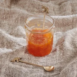 Nkuku Elephant Spoon Gift Set - Antique Brass (Set Of 2)