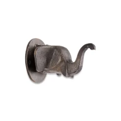 Nkuku Elephant Door Knocker - Antique Black Home Accessories