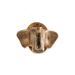 Nkuku Home Accessories Elephant Door Knocker - Antique Brass